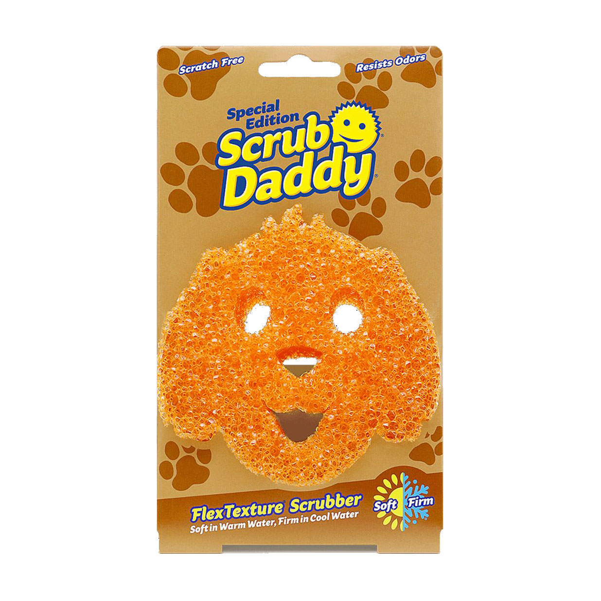 Губка кухонна Scrub Daddy Dog помаранчева, 1 шт